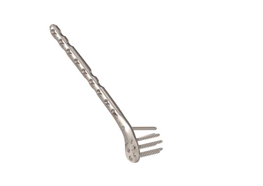 AS Distal Medial Femur Plate -Low Profile S.S.